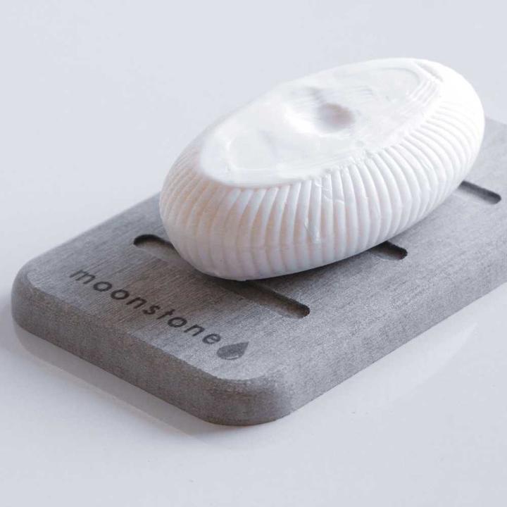 Image du produit Moonstone Porte-savon en diatomite Gris foncé
