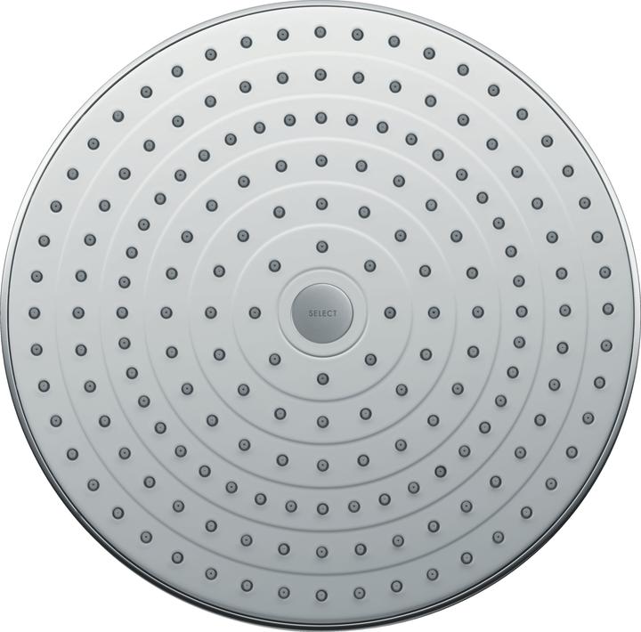 Immagine prodotto hansgrohe Soffione doccia Raindance Select S 300 2jet 27378400 30 cm incl. braccio doccia 39 cm (2 Tipi di raggi, 17 l/min)