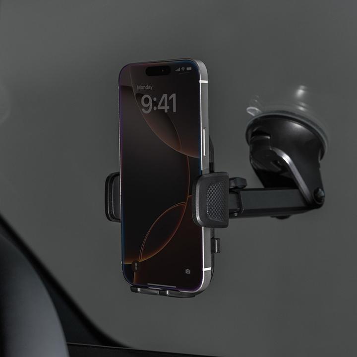 Actual product image Proove - Longway Plaid Suction Type Car Mount, Black