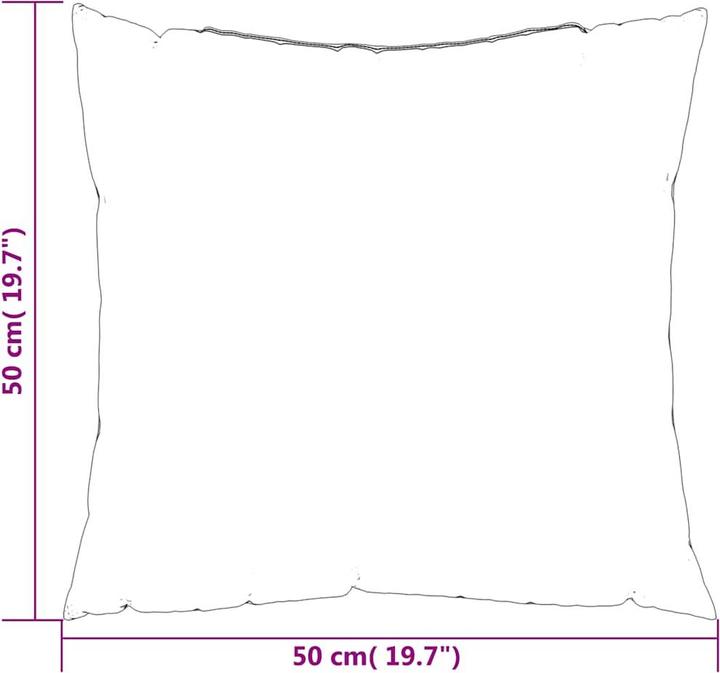 Image du produit vidaXL Sofakissen (50 x 50 cm)