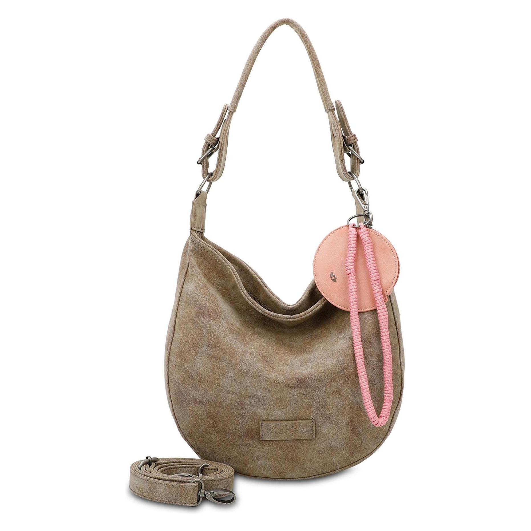 Fritzi Aus Preußen, Handtasche, Fritzi Hobo Schultertasche 33 Cm, Braun