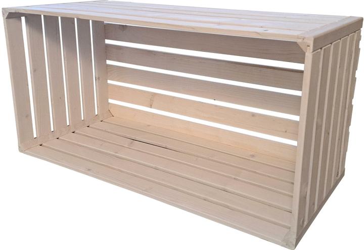 Produktbild Holz Zollhaus Holzharasse Weiss, 35 x 70 x 32 cm (32 cm)