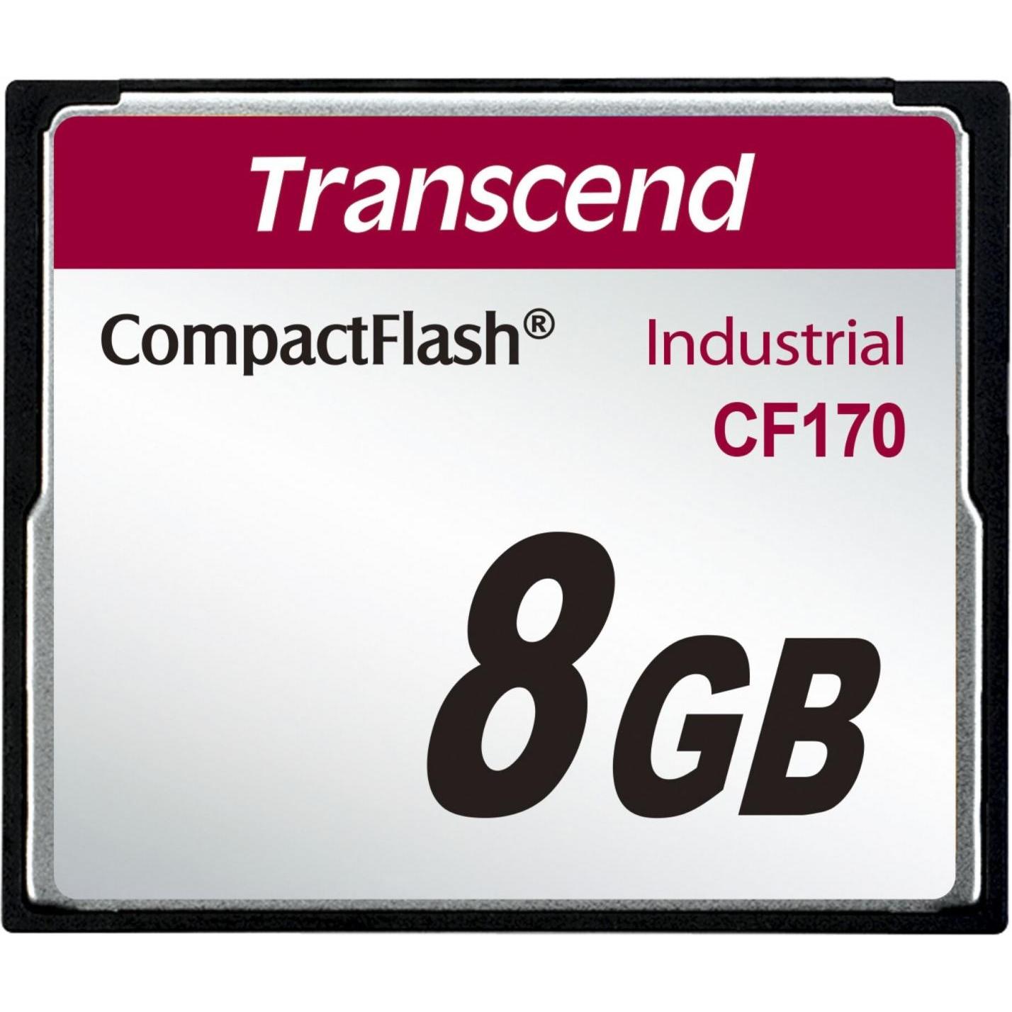 Transcend Industriale (8 GB, CF), Scheda di memoria