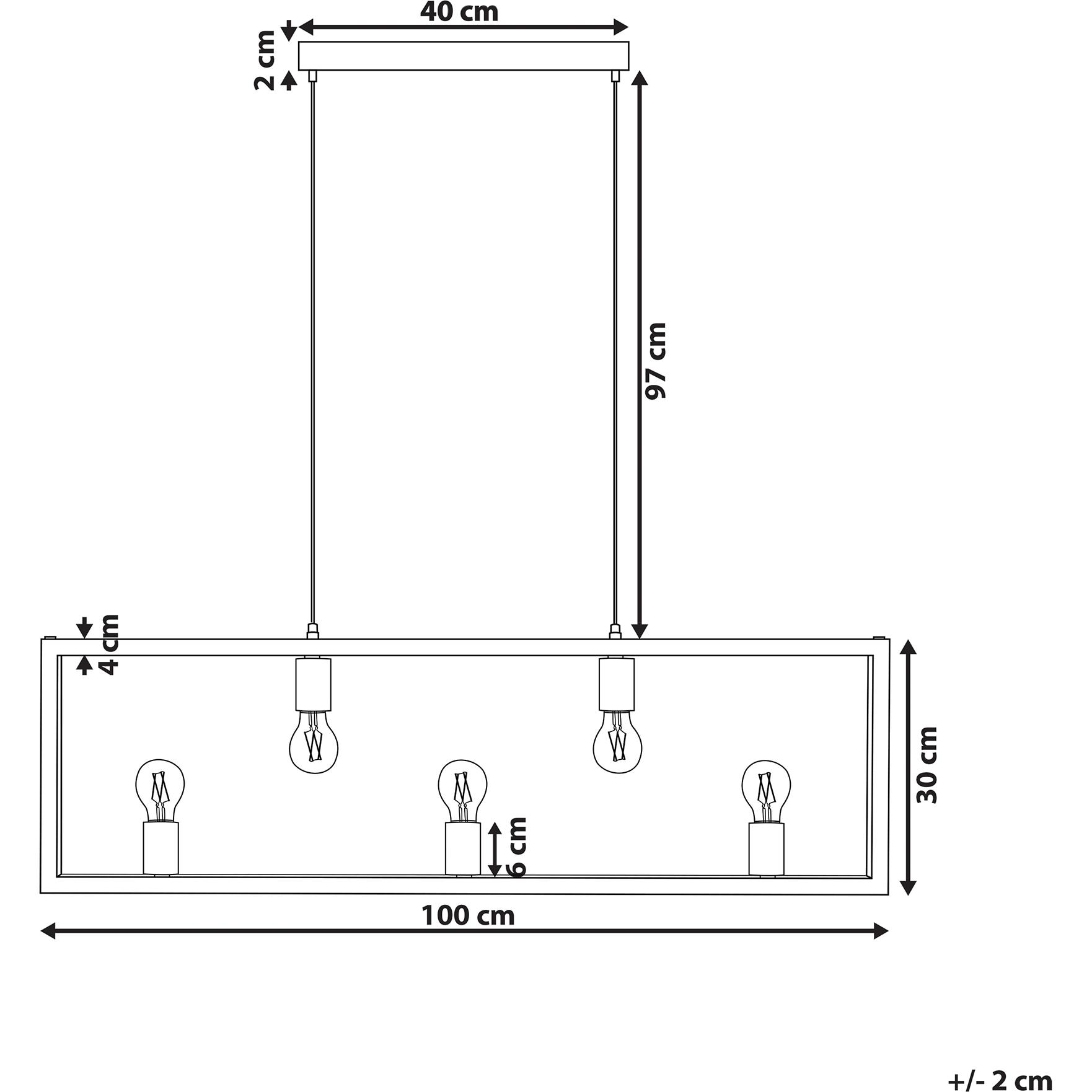 Thumbnail - Beliani, Pendelleuchte, Bayas