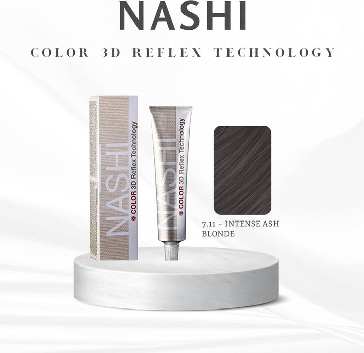 Produktbild Nashi Color 3D Reflex Technology Haarfarbe (Blonde Intensive Asche)