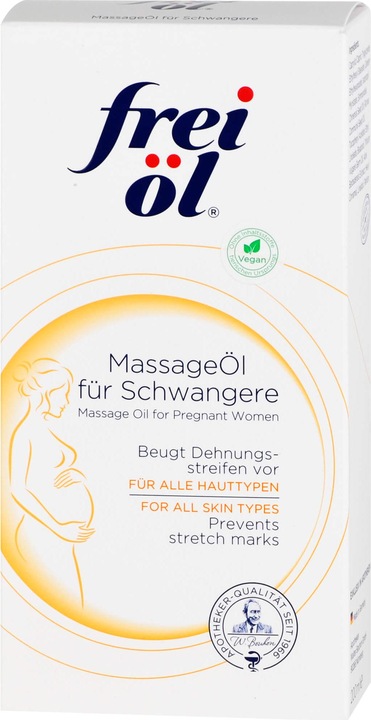Actual product image Frei Öl Massage oil for pregnant women prevents stretch marks, 200 ml oil (200 ml)