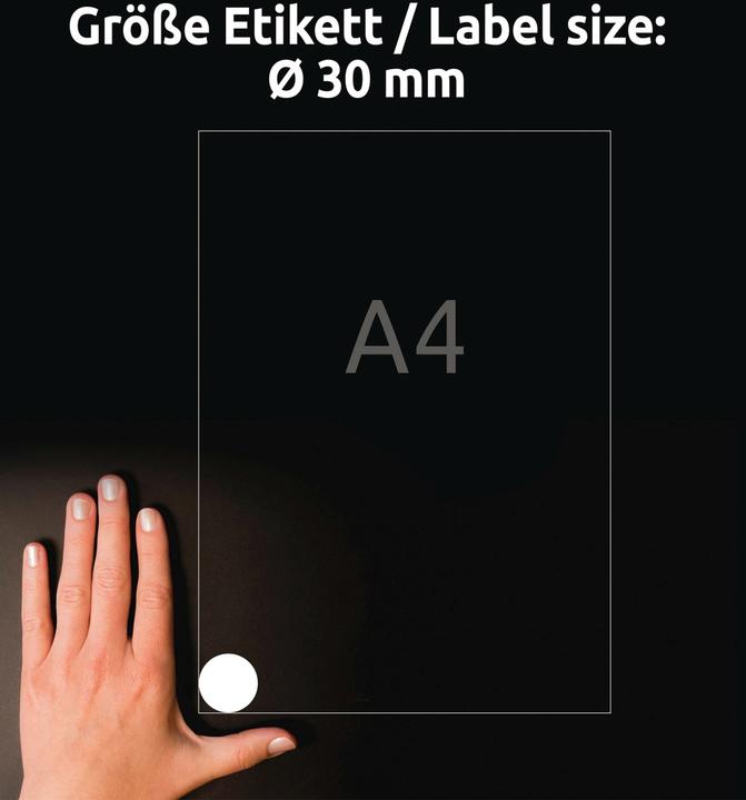 Productafbeelding Avery Ronde etiketten