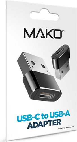 Actual product image Mako USB-C - USB-A Adapter (USB Type C, USB-A)