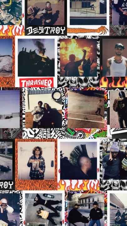 Image du produit Polaroid Color Film i-Type - Thrasher Edition