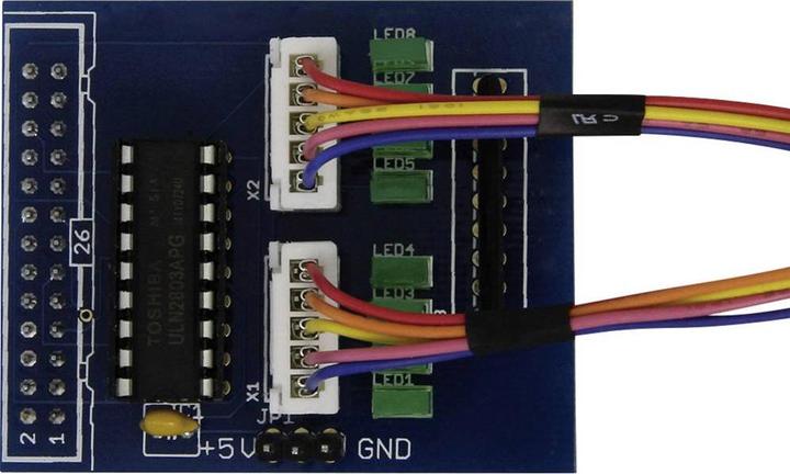 Actual product image Joy-it Raspberry Pi® Expansion Board RB-Moto2 Raspberry Pi®, Raspberry Pi® A, B, B+