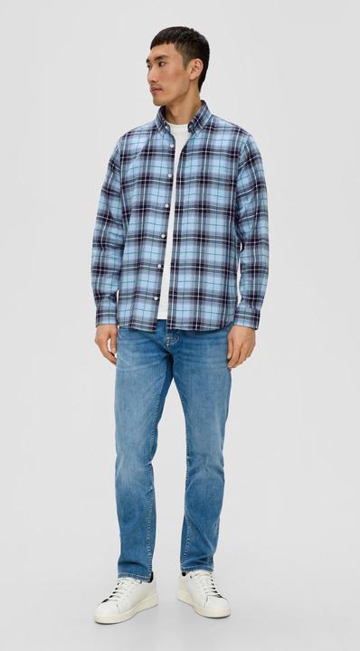 Immagine prodotto s.Oliver Hemd Regular: Langarmhemd mit Button-down-Kragen (XL)