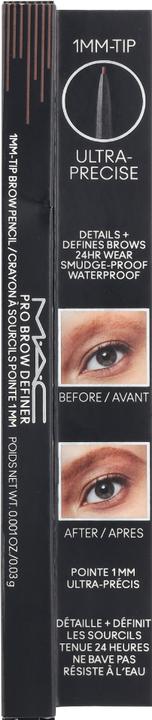 Produktbild MAC Cosmetics Pro Brow Definer 1Mm-Tip Brow Pencil Strut (Strut)