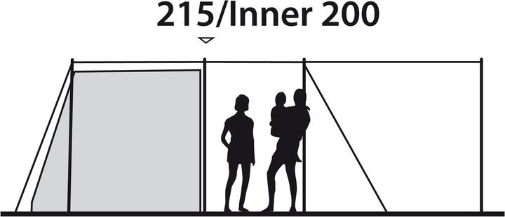 Produktbild Outwell Concorde 5SATC Tent (Tunnelzelt, 45.80 kg, 5 Personen)