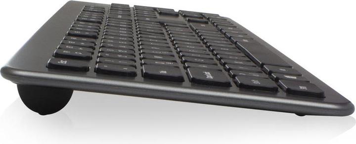 Immagine prodotto Set tastiera e mouse wireless, ricevitore combinato USB-C/USB-A (layout Qwerty/US) (Ing. Int., Cablato)