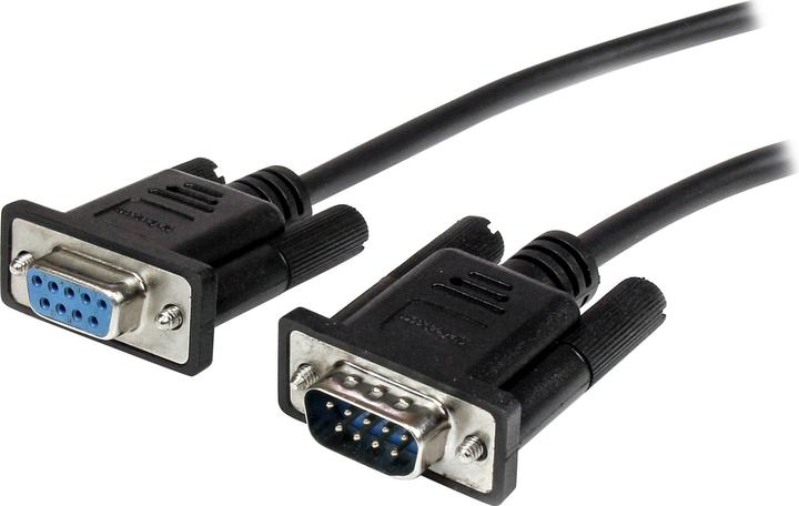 Produktbild StarTech 2m Black Db9 Serial Cable M/F (2 m, VGA)