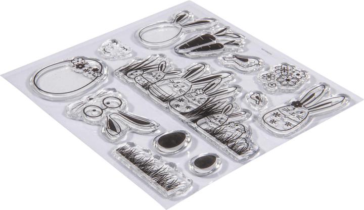 Produktbild Rayher Clear Stamps "Hasenfamilie"