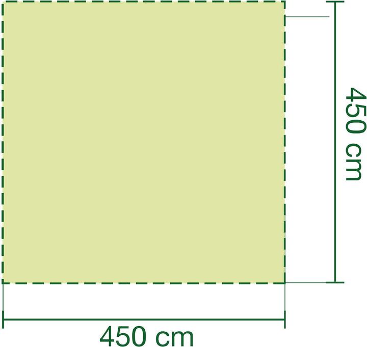 Actual product image Coleman Event Shelter 4.5 x 4.5 Groundsheet