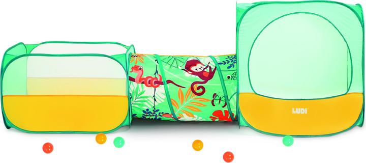 Actual product image LUDI Play area with tunnel and balls - (LU90110)