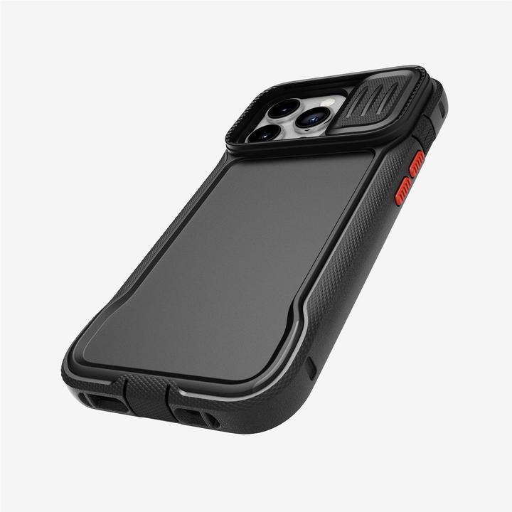 Actual product image tech21 Evo Max w/Holster, Cover, Apple, iPhone 13 Pro, 15.5 cm (6.1 inch), Black (Apple iPhone 13 Pro)