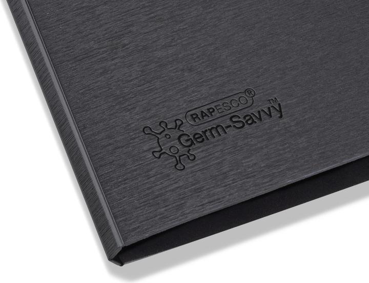 Produktbild Rapesco Klemmbrettmappe Germ-Savvy 1641 DIN A4 schwarz Kunststoff (21 x 29.5 cm)