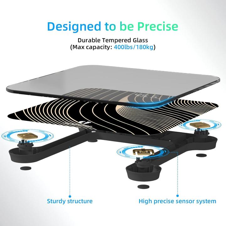 Produktbild Healthkeep Digitale Personenwaage (180 kg)