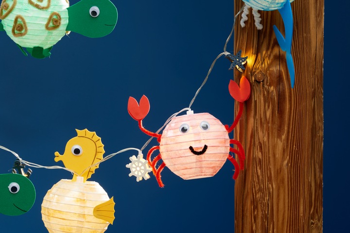 Image du produit VBS 10 abat-jour Lampion, Ø 9cm, blanc