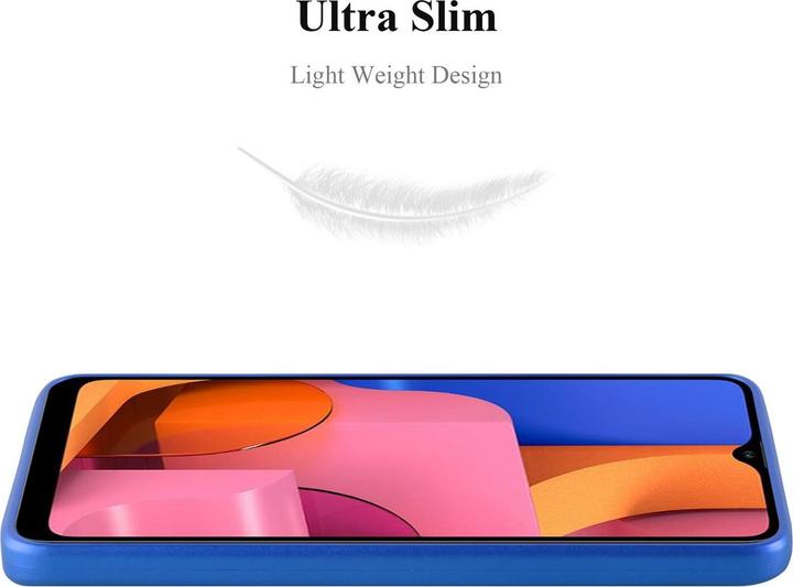 Actual product image Cadorabo TPU Matt Metallic Cover (Samsung Galaxy A20s)