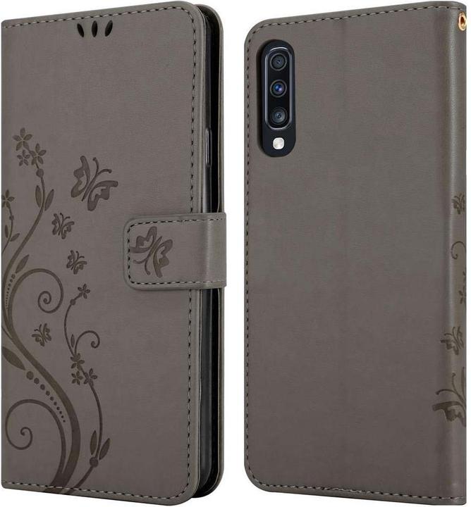 Actual product image Cadorabo Flower Book Cover (Samsung Galaxy A70)