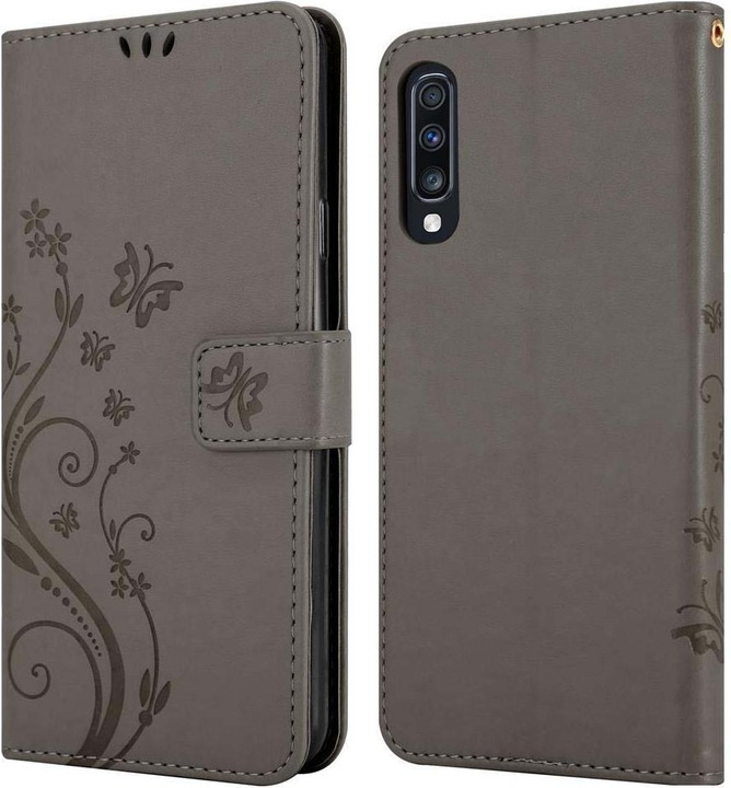 Produktbild Cadorabo Flower Book Cover (Samsung Galaxy A70)