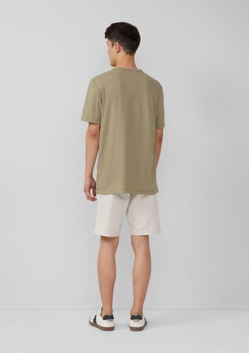 Produktbild S.Oliver T-Shirt Meliertes T-Shirt aus Baumwollmix mit Artwork (XXL)