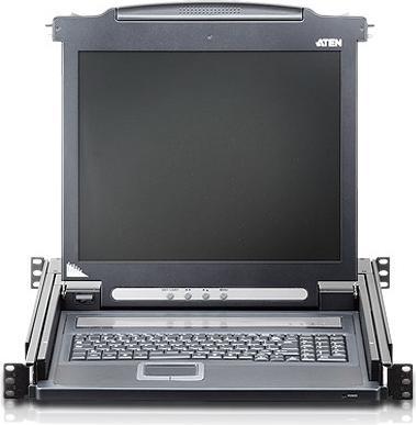 Produktbild Aten CL1000N Slideaway-Konsole mit 19"-Display