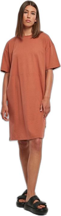 Produktbild Urban Classics Ladies Organic Oversized Slit Tee Dress - 12406 (5XL)