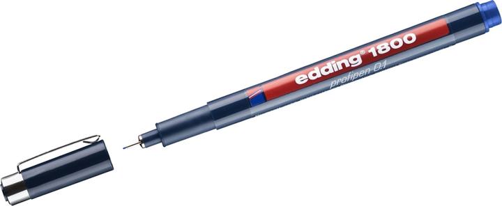 Produktbild Edding Faserzeichner Profipen 1800 (Blau, 1 x)