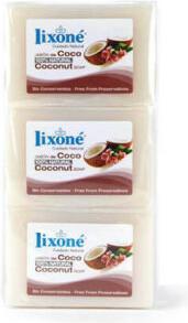 Actual product image Lixone COCO jabón 100% natural 3 x 125 gr (Hard soap)
