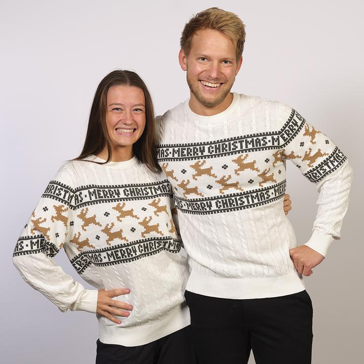Produktbild Christmas Sweats The White Elegant Christmas Sweater (XS)