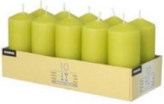 Immagine prodotto Papstar Candele a colonna, 40 mm, blu scuro, confezione da 10 Diametro: 40 mm, Altezza: 90 mm, Tempo di (10 pz.)