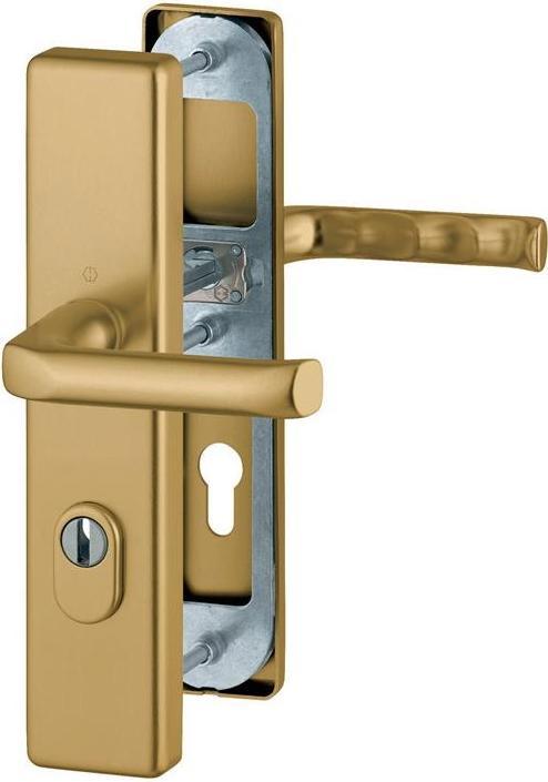 Hoppe Schutzgarnitur London 113/2222ZA/2210 Aluminium F4 72 mm 42-47 mm (Türgarnitur)