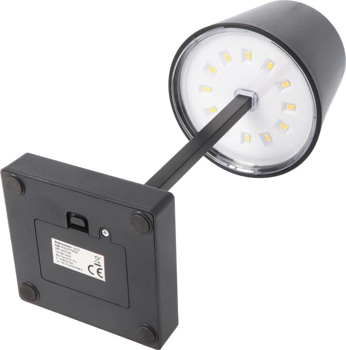 Image du produit AccuCell Lampe de bureau LED tactile, blanc chaud, avec batterie