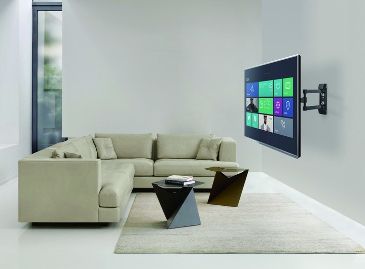 Produktbild Gembird WM-42ST-02 TV-Wandhalterung (vollbeweglich) 23–42 Zoll bis zu 30 kg (Wand, 42", 30 kg)