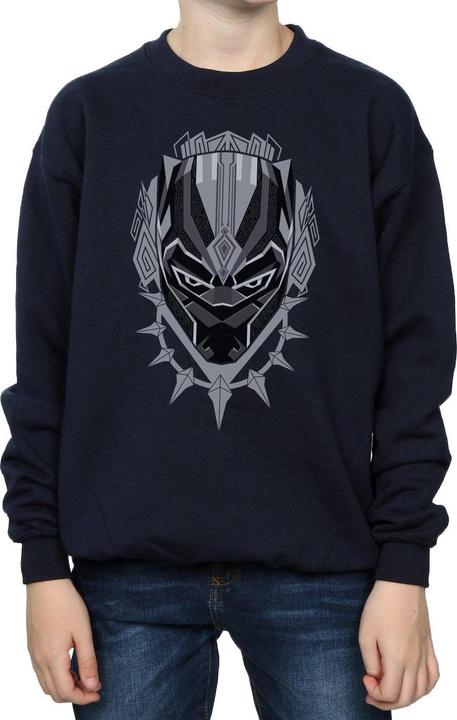 Immagine prodotto Black Panther Head Felpa Ragazzi (128)