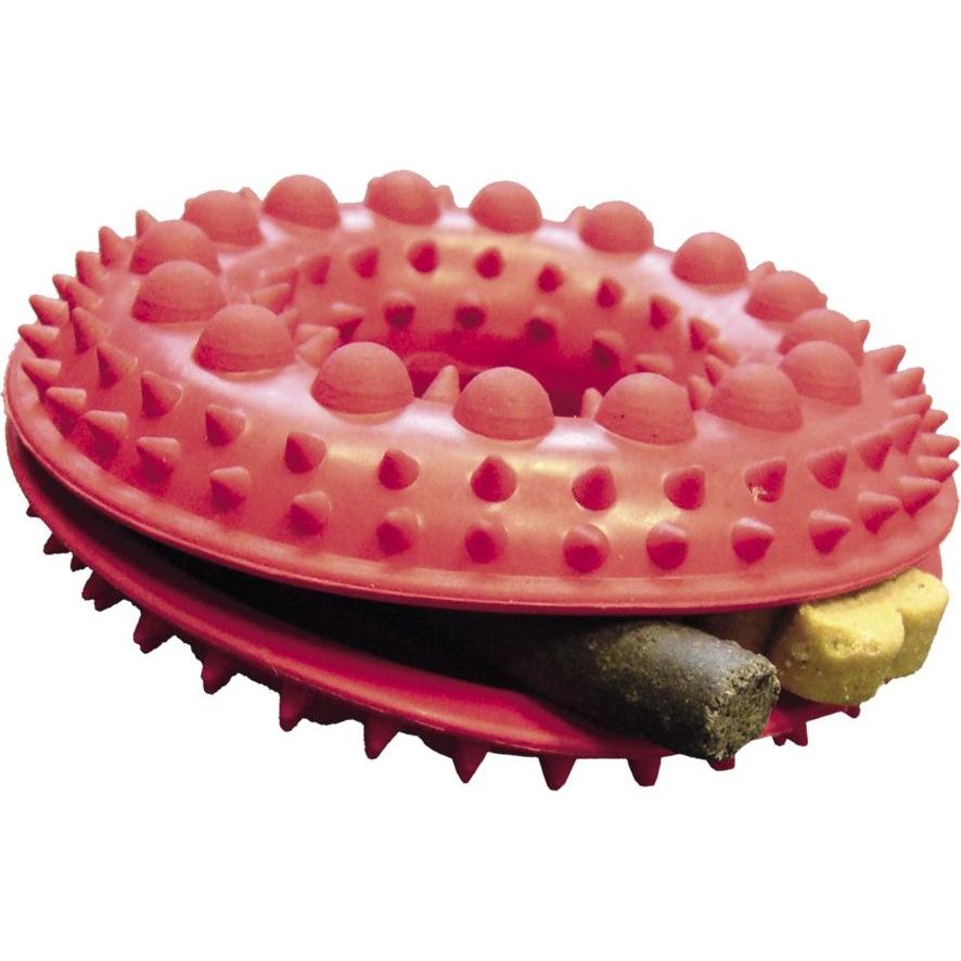 Thumbnail - Nobby Vollgummi Snackring mit Noppen, Hundespielzeug