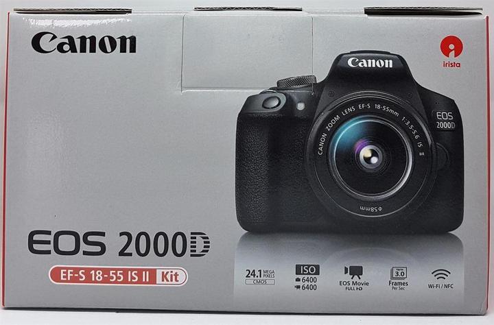 Actual product image Canon EOS 2000D Kit (18 - 55 mm, 24.10 Mpx, APS-C / DX)