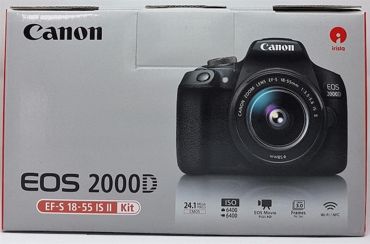 Image du produit Canon Eos 2000d (18 - 55 mm, 24.10 Mpx, APS-C / DX)