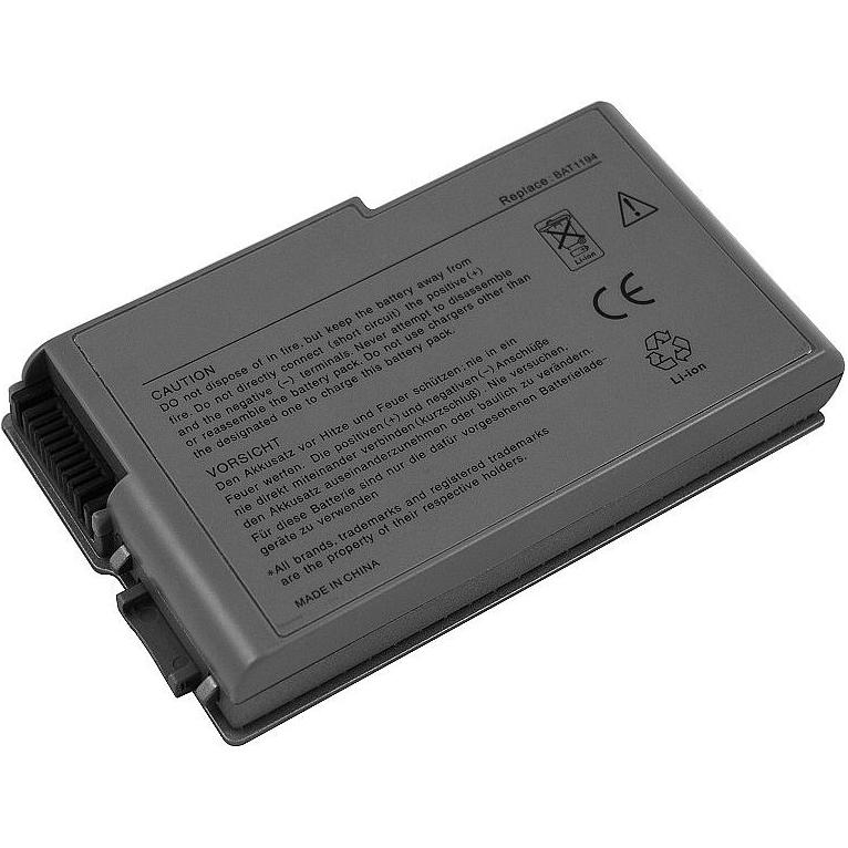 Dell 4M010 Notebook-Akku (6 Zellen, 4400 mAh), Notebook Akku, Grau