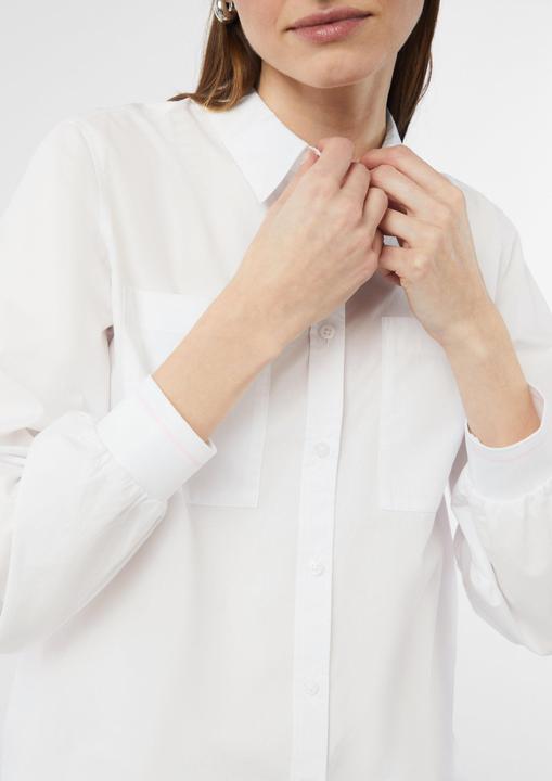 Actual product image Comma Bluse Lässige Hemdbluse mit Kontrast-Details (40)