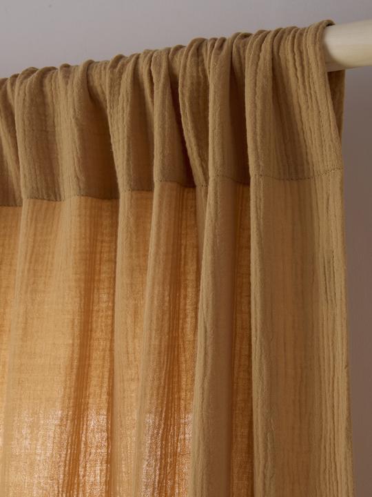 Immagine prodotto Vertbaudet Kinderzimmer Vorhang aus Musselin, Tunnelzug (140 x 180 cm)