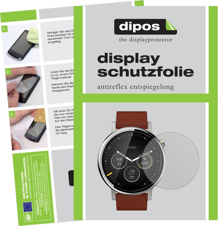 Immagine prodotto Dipos Pellicola Protettiva Antiriflesso (Moto 360)