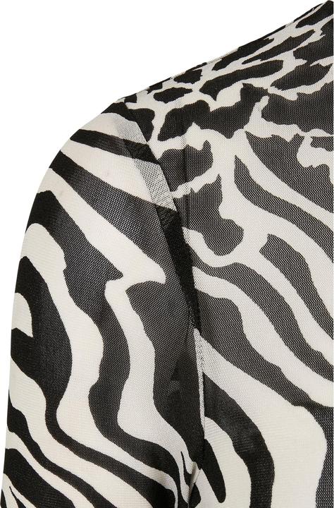 Produktbild Urban Classics Ladies AOP Mesh Turtleneck Longsleeve (4XL)