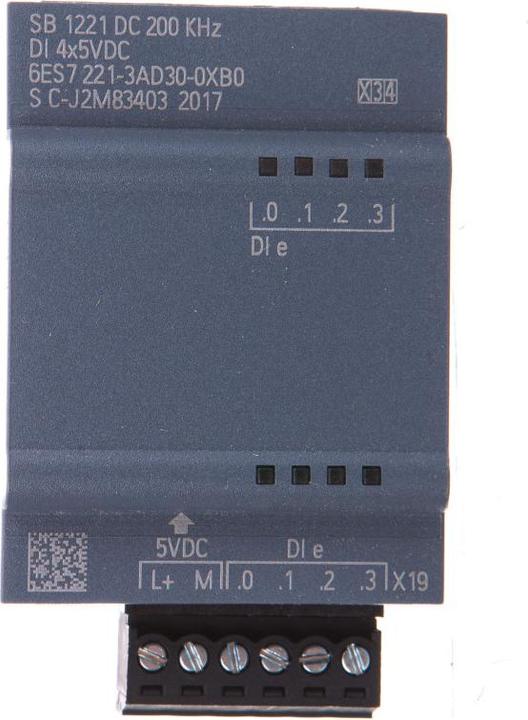 Produktbild Siemens SPS-Modul SIMATIC SB 1221 4DI 5Vdc