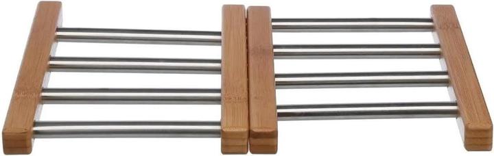 Produktbild JTI Potter Bamboo Edelstahl - ausziehbar (1x, Pfannenuntersetzer)